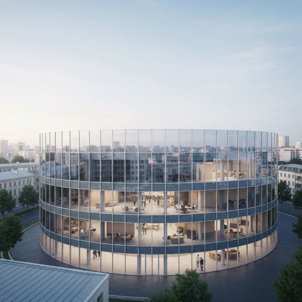 Circular building